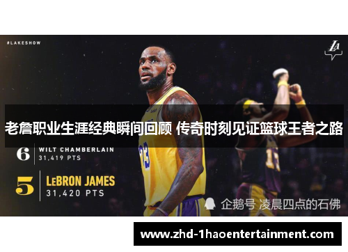 老詹职业生涯经典瞬间回顾 传奇时刻见证篮球王者之路